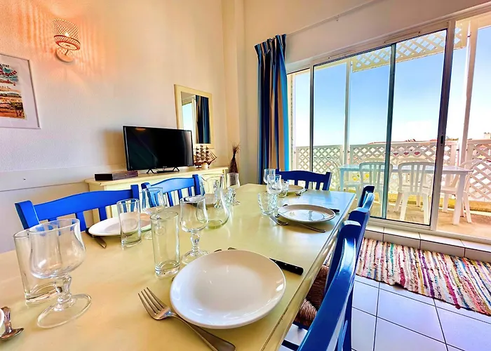 Vue Et Piscine, Avec Balcon - 1 Min De La Apartamento *